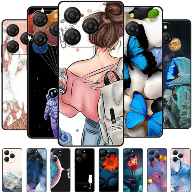 For Blackview Shark 9 Phone Case Popular Cute For Blackview Shark 9 Luxury Painted Animal Silicone Protective Shell Back Cases