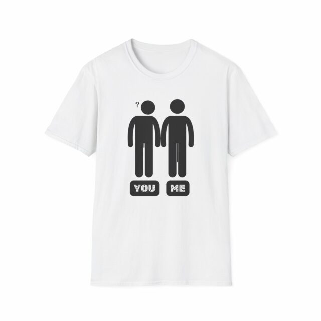 Unisex soft Cotton t-shirt you and me