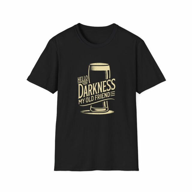 Funny Quote Unisex T-Shirt - Hello Darkness
