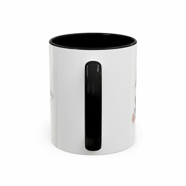 Charming Cat-Themed Coffee Mug, Funny Cat Lover Gift, Ceramic Accent Mug, Cat Lover's Coffee Cup, Cat Quote Mug - Image 4