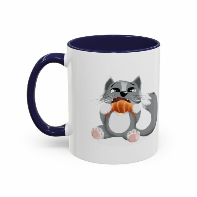 Charming Cat-Themed Coffee Mug, Funny Cat Lover Gift, Ceramic Accent Mug, Cat Lover's Coffee Cup, Cat Quote Mug - Image 7