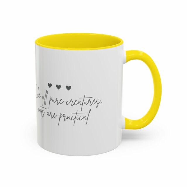 Charming Cat-Themed Coffee Mug, Funny Cat Lover Gift, Ceramic Accent Mug, Cat Lover's Coffee Cup, Cat Quote Mug - Image 30