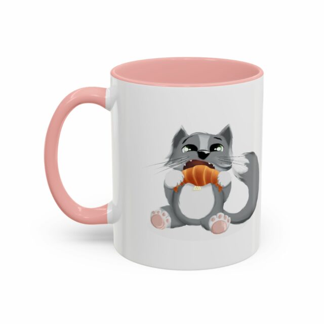 Charming Cat-Themed Coffee Mug, Funny Cat Lover Gift, Ceramic Accent Mug, Cat Lover's Coffee Cup, Cat Quote Mug - Image 11