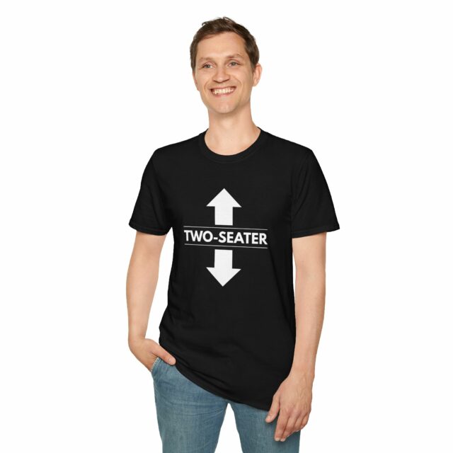 Funny Two Seater T-Shirt - Image 6