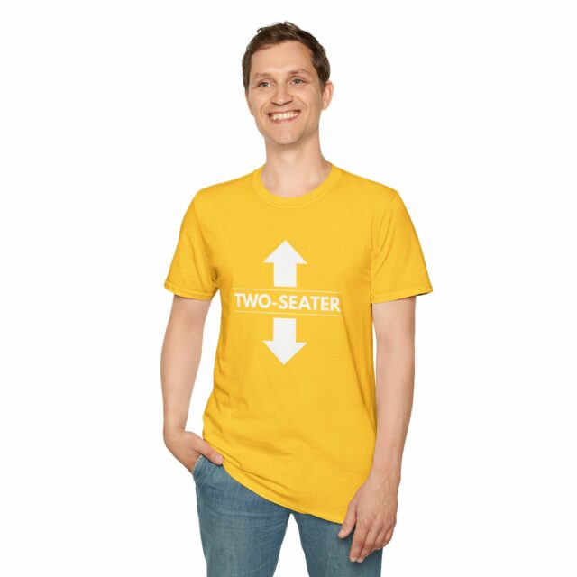 Funny Two Seater T-Shirt - Image 14