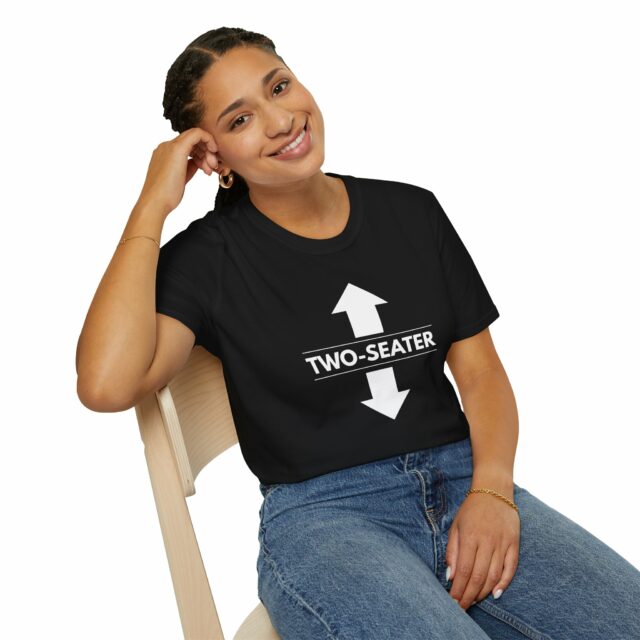 Funny Two Seater T-Shirt - Image 7