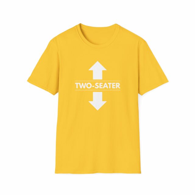 Funny Two Seater T-Shirt - Image 13