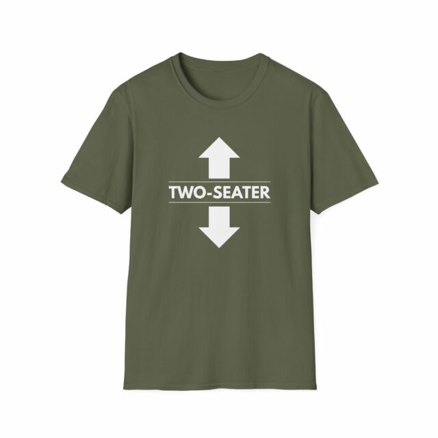 Funny Two Seater T-Shirt - Image 17