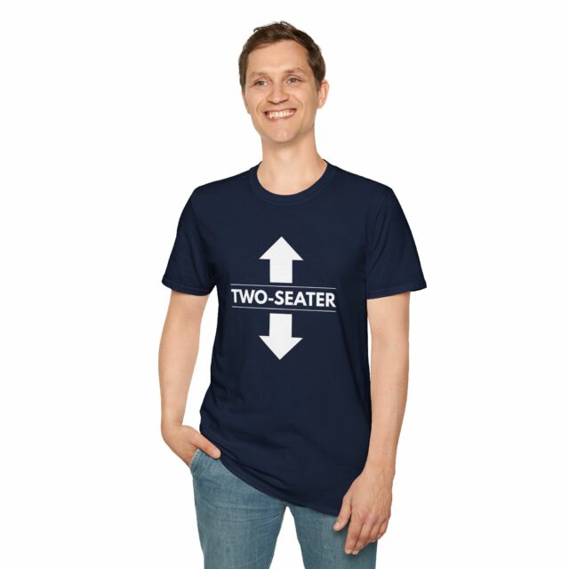 Funny Two Seater T-Shirt - Image 34
