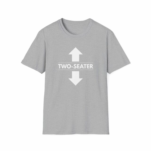 Funny Two Seater T-Shirt - Image 9