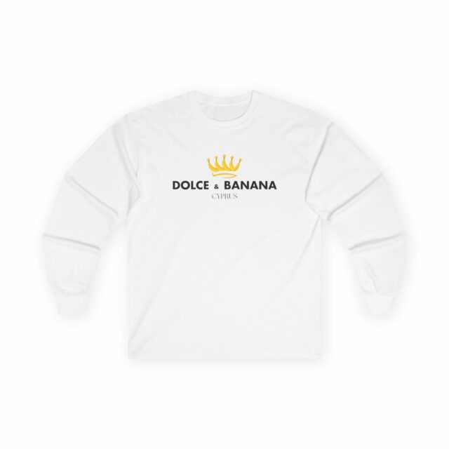 Long Sleeve Tee - Dolce & Banana Inspired from Cyprus