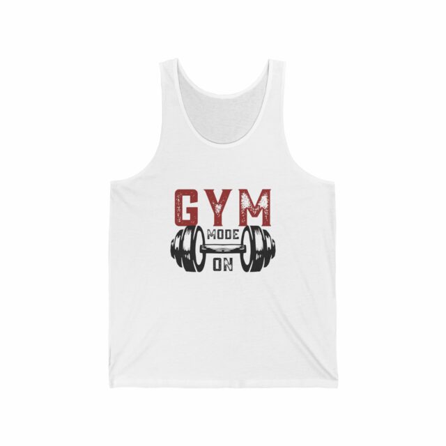 Unisex Jersey Tank Gym Top